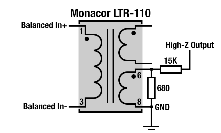 Monacor LTR-110